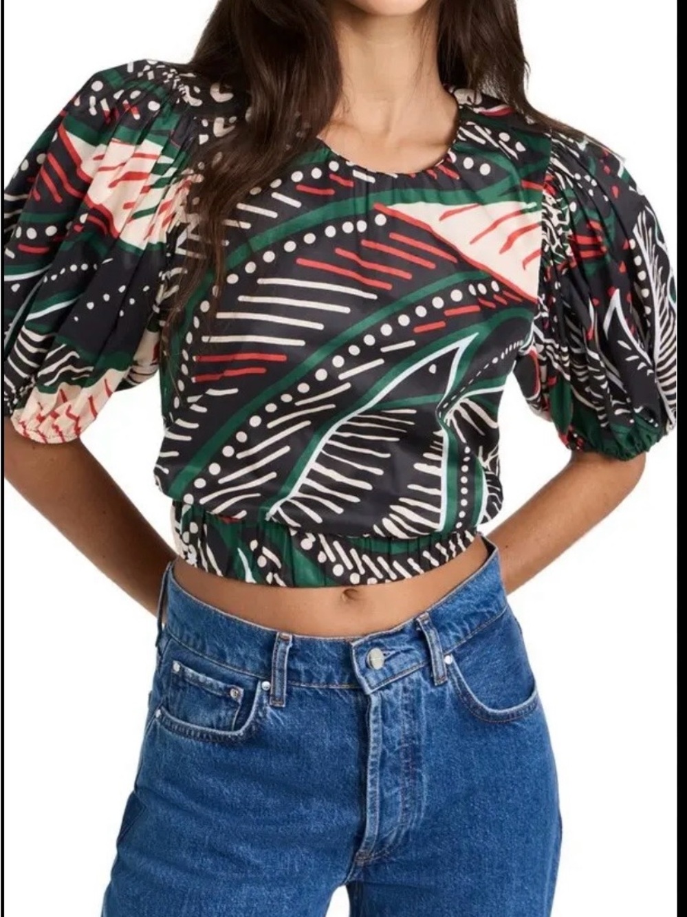Figue “Olive” Top in Size 0 Colorful